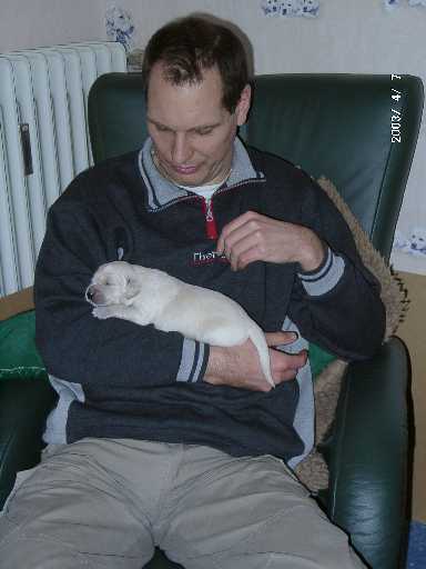 07.04.2003, R�de mit gr�nem Punkt